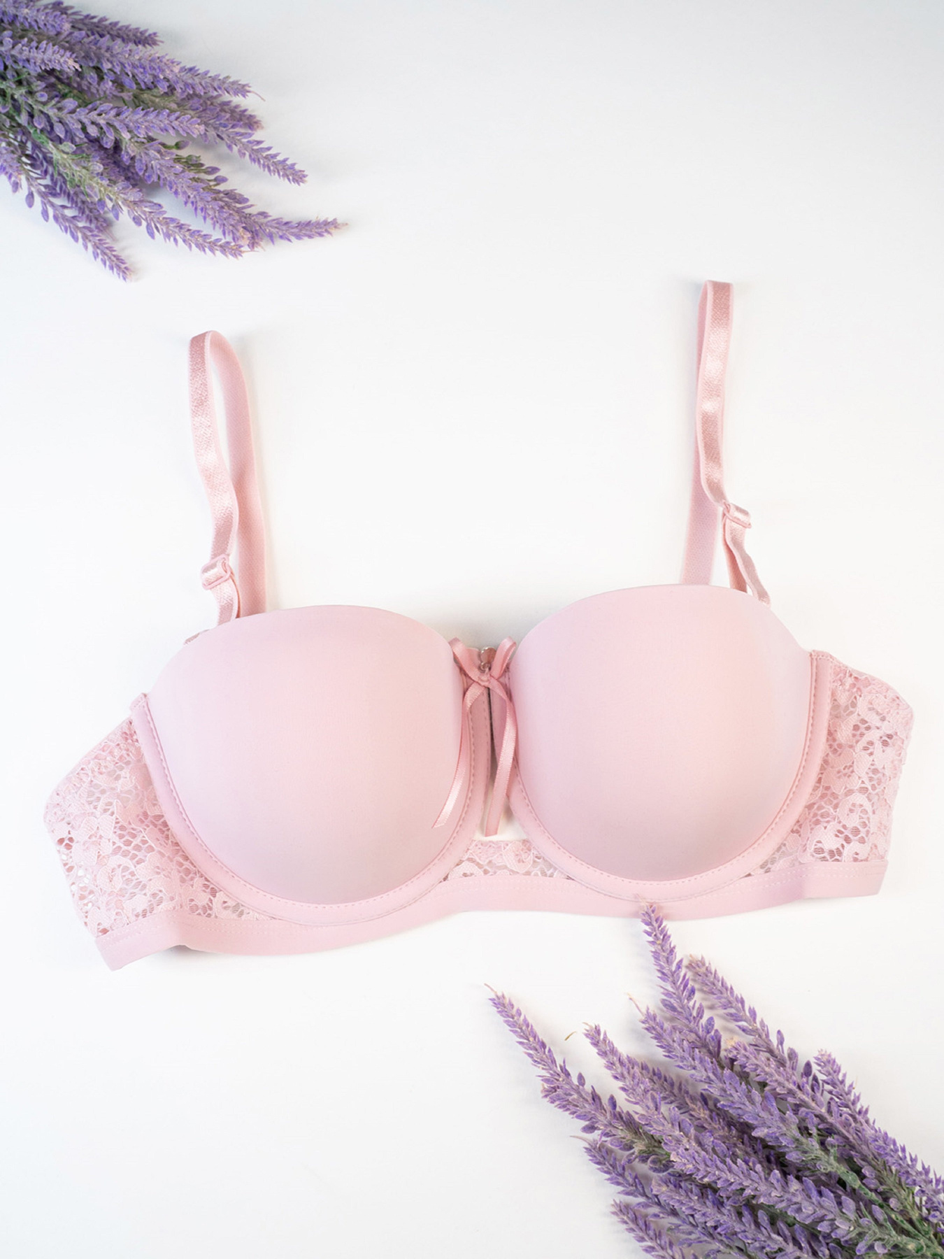 Бюстгальтер ISSA Plus модель BL3-129_темно_розовый Фото