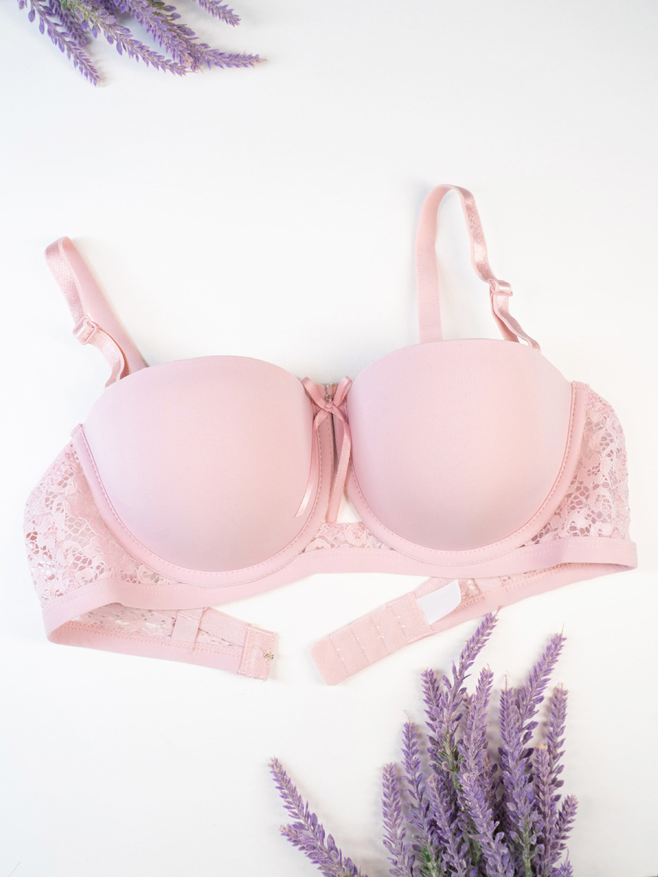 Бюстгальтер ISSA Plus модель BL3-129_темно_розовый Фото