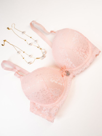 Бюстгальтер ISSA Plus модель BL3-128_розовый Фото