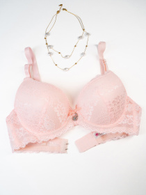 Бюстгальтер ISSA Plus модель BL3-128_розовый Фото