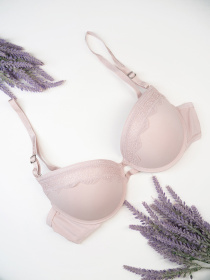 Бюстгальтер ISSA Plus модель BL3-134_розовый Бюстгальтер ISSA Plus модель BL3-134_розовый Фото