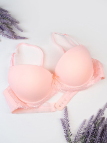 Бюстгальтер ISSA Plus модель BL3-160_розовый Фото