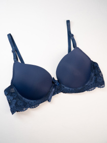 Бюстгальтер ISSA Plus модель BL3-164_темно_синий Фото