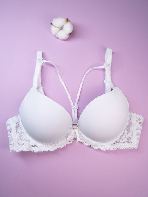 Бюстгальтер ISSA Plus модель BL3-165_белый Фото