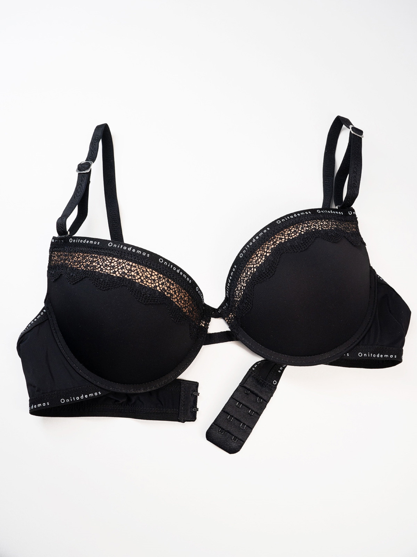 Бюстгальтер ISSA Plus модель BL3-134_черный_бежевый Фото