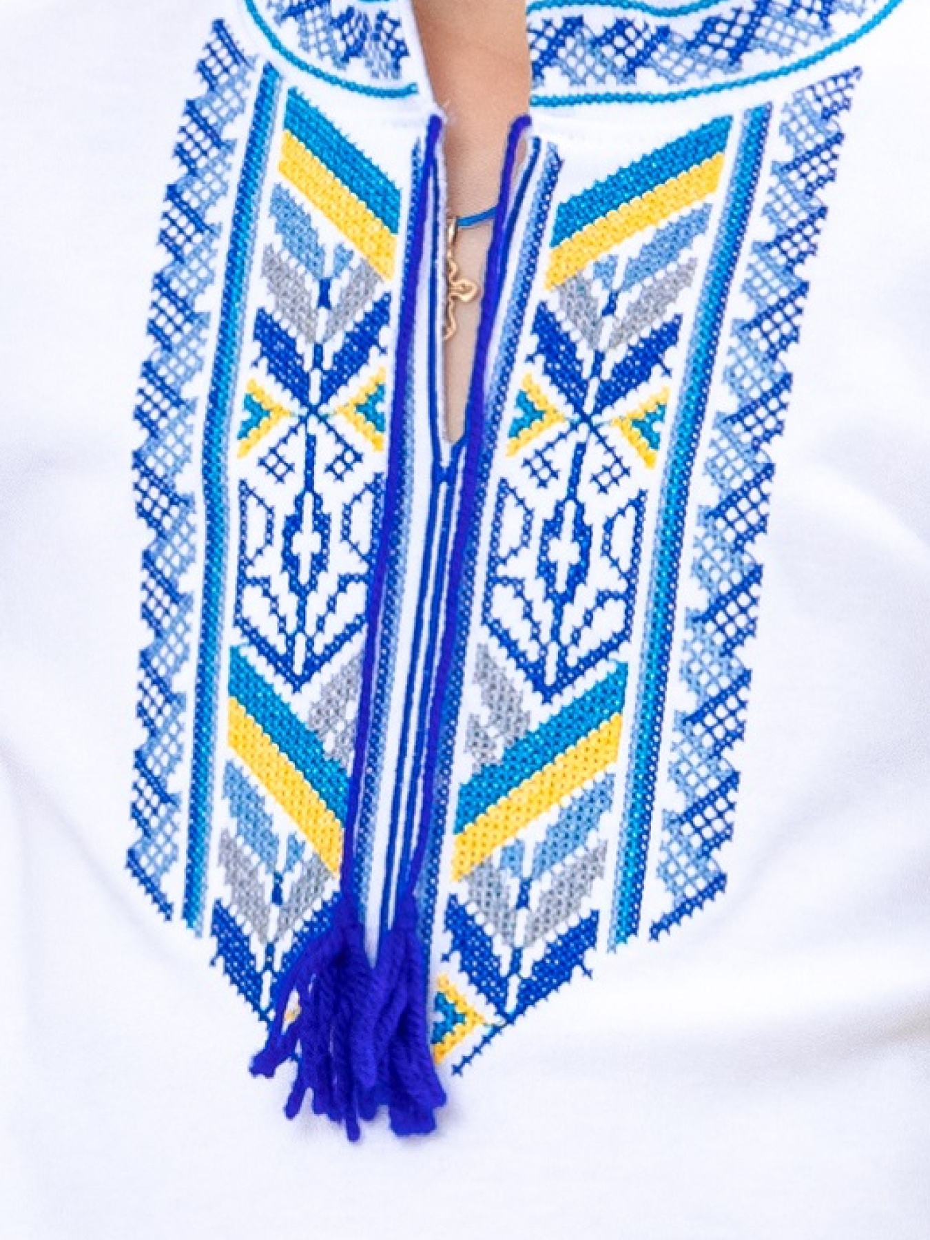 Вышитая рубашка Носи своє модель 6127-038-22-1-zhovto-blakitnij Фото