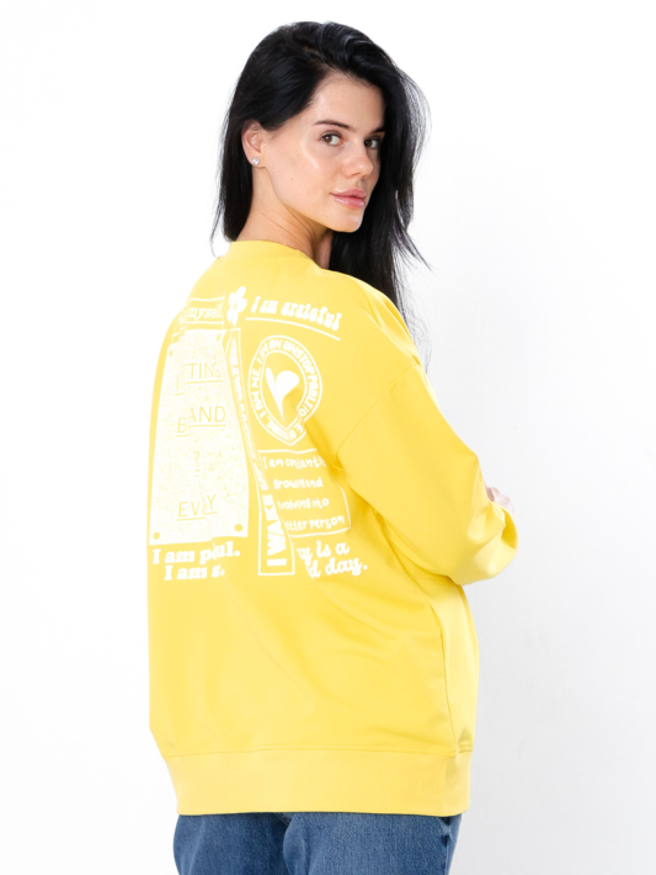 Свитшот Носи своє модель 3355-057-33-2-limon Фото