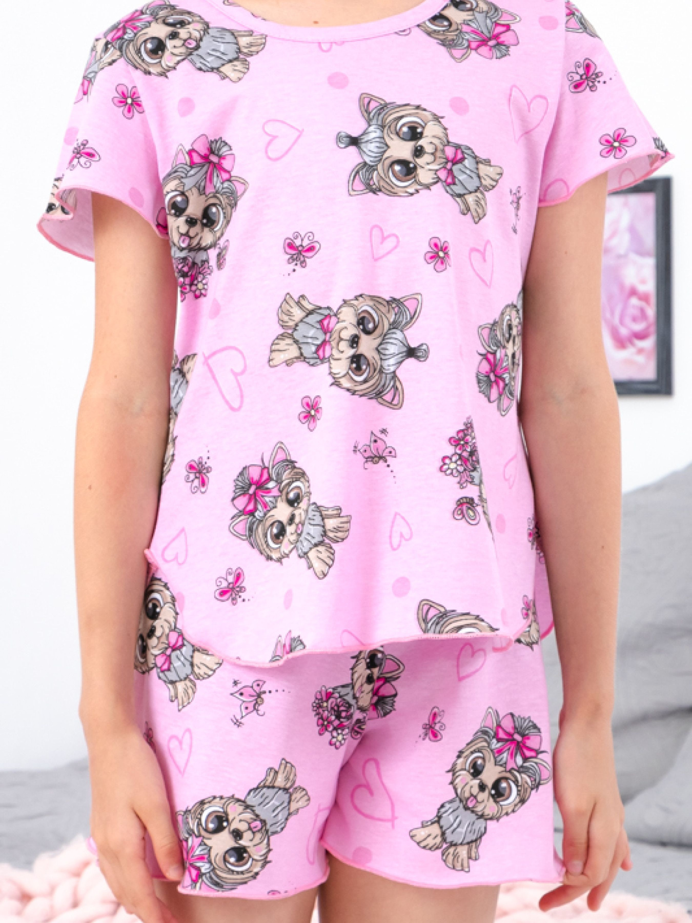 Пижама Носи своє модель 6372-002-1-sobachka-rozhevij Фото