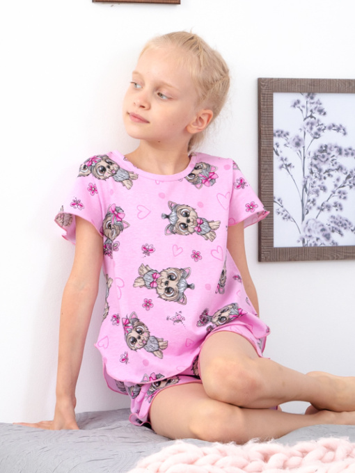 Пижама Носи своє модель 6372-002-1-sobachka-rozhevij Фото