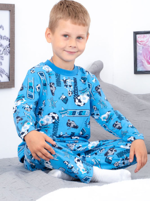 Піжама Носи своє модель 6076-024-4-futbol-lazurnij Фото