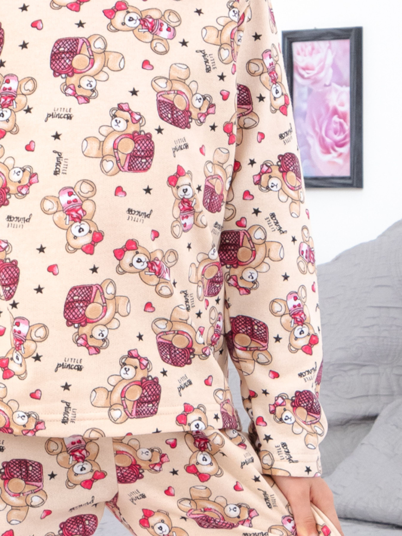 Піжама Носи своє Модель 6076-024-5-vedmezhata-bezh Фото