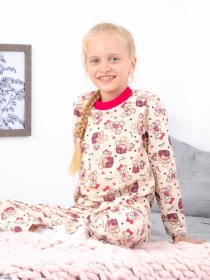 Піжама Носи своє Модель 6076-024-5-vedmezhata-bezh Фото