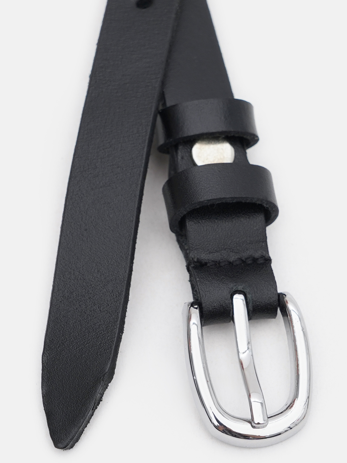 Ремінь Borsa Leather модель 100v1genw54-black Фото