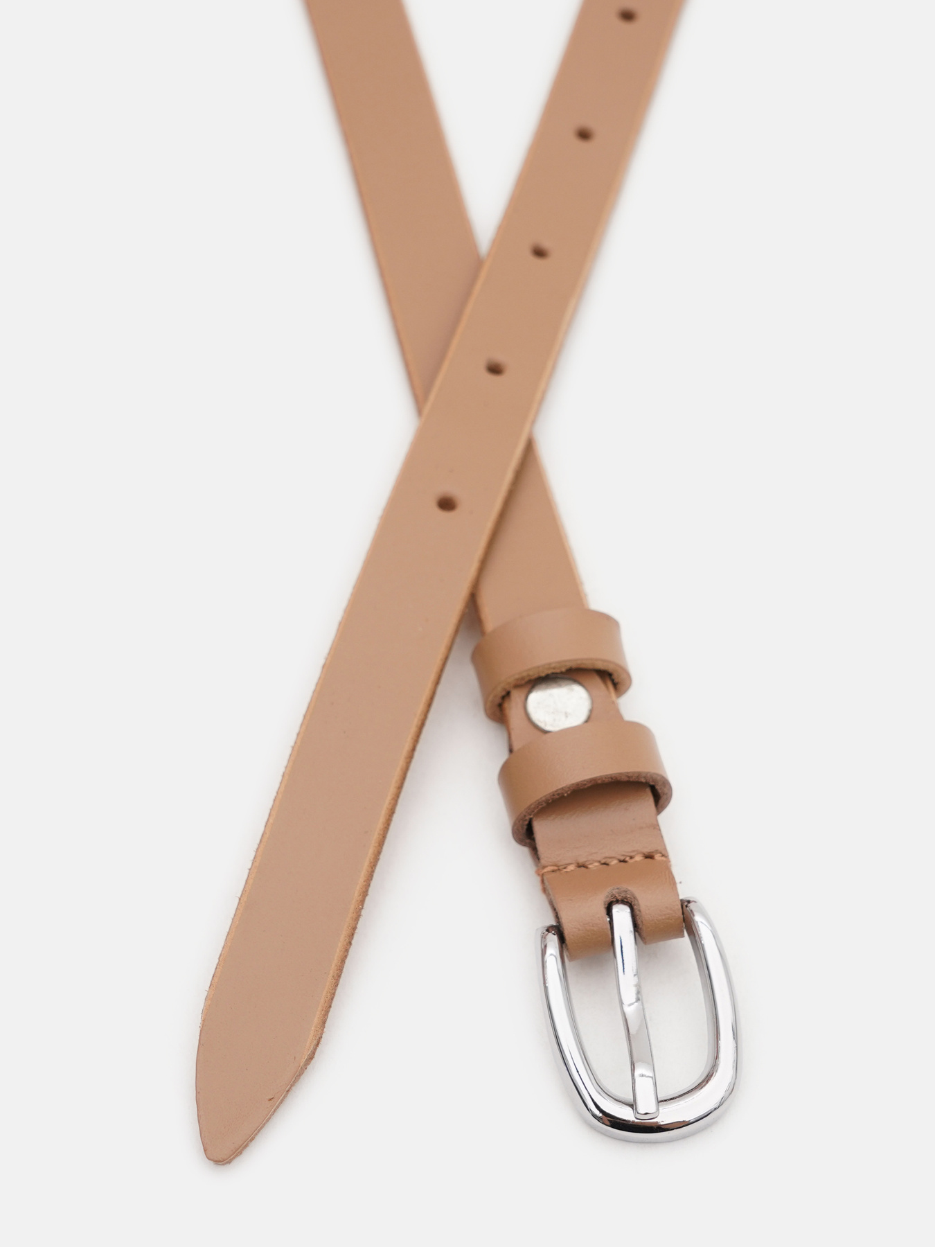 Ремінь Borsa Leather модель 110v1genw58-caramel Фото