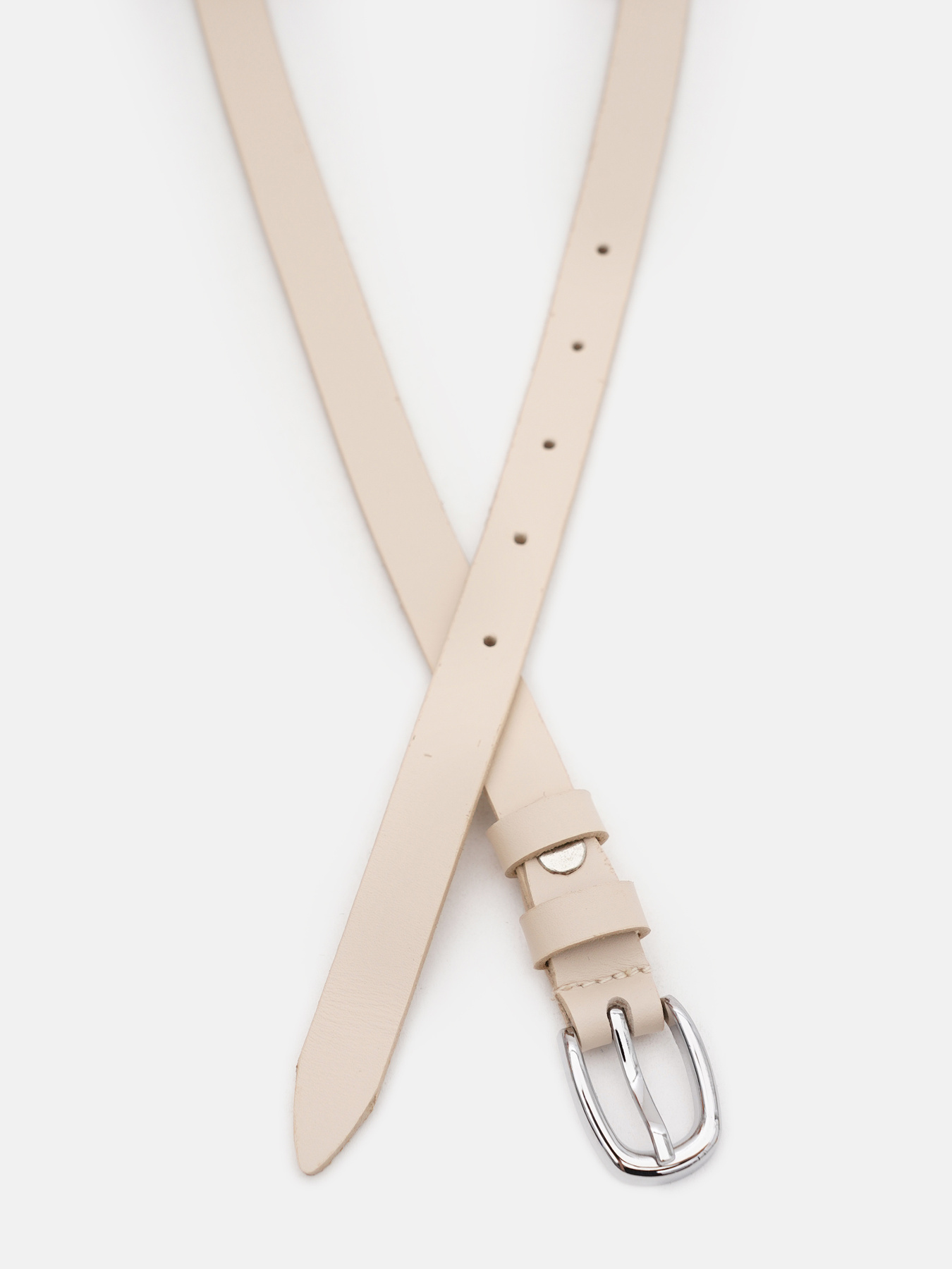 Ремінь Borsa Leather модель 100v1genw61-h.beige Фото