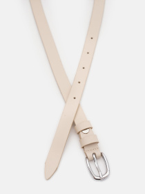 Ремінь Borsa Leather модель 110v1genw61-h.beige Фото