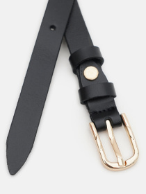 Ремінь Borsa Leather модель 100v1genw64-black Фото