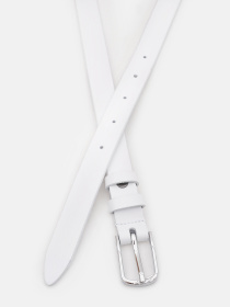 Ремінь Borsa Leather модель 110v1genw69-white Фото