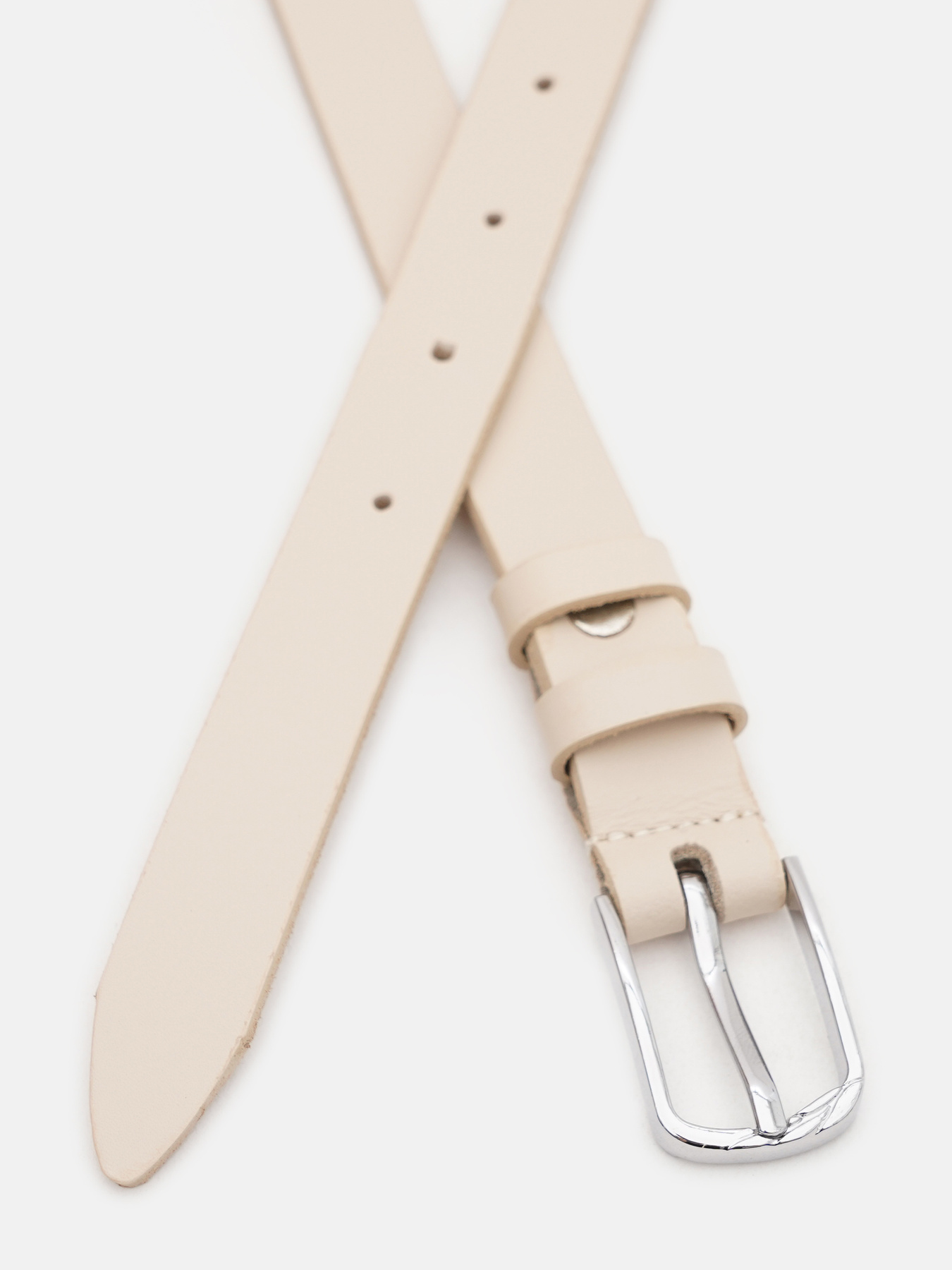 Ремінь Borsa Leather модель 110v1genw70-h.beige Фото