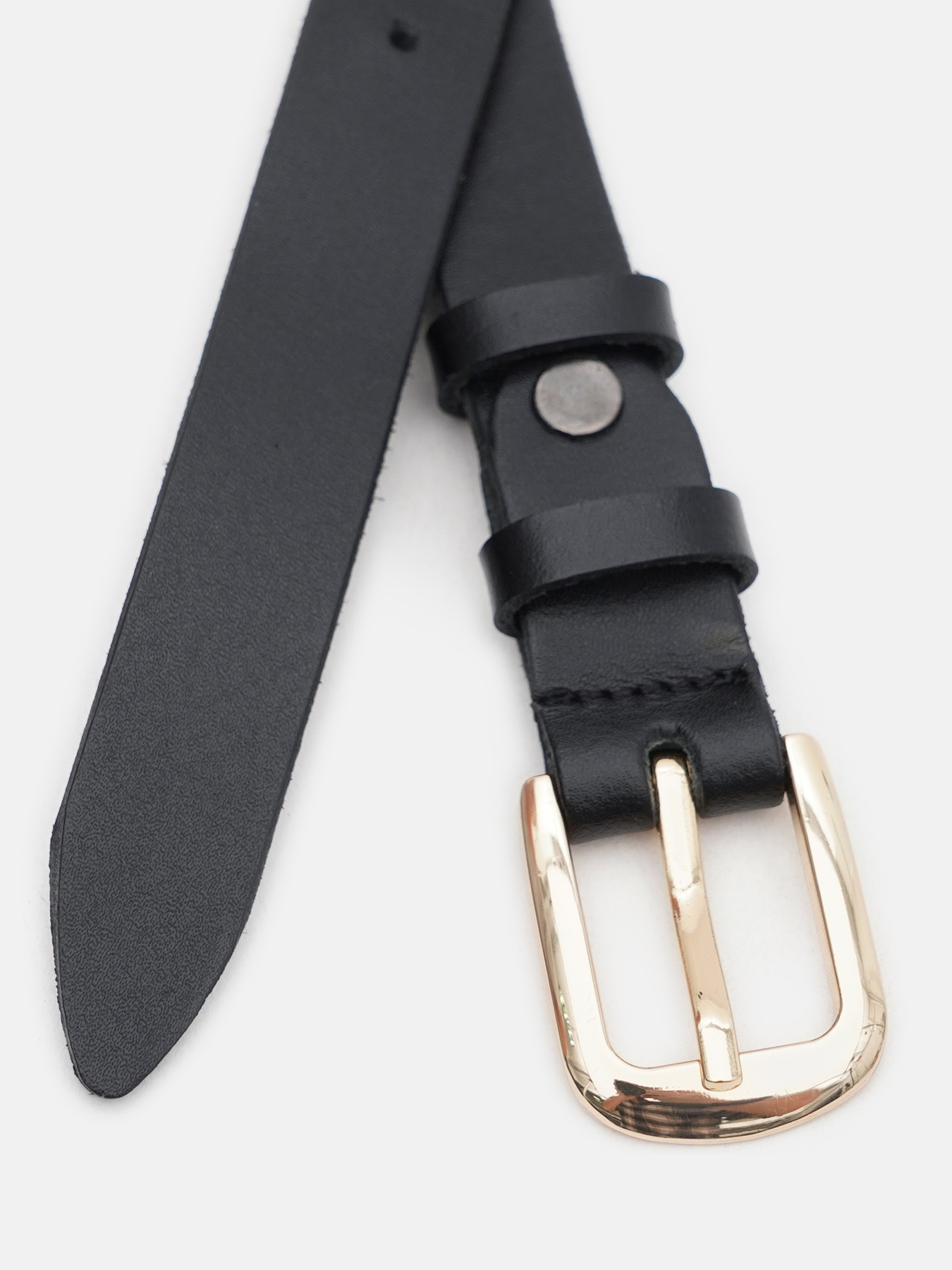 Ремінь Borsa Leather модель 110v1genw73-black Фото