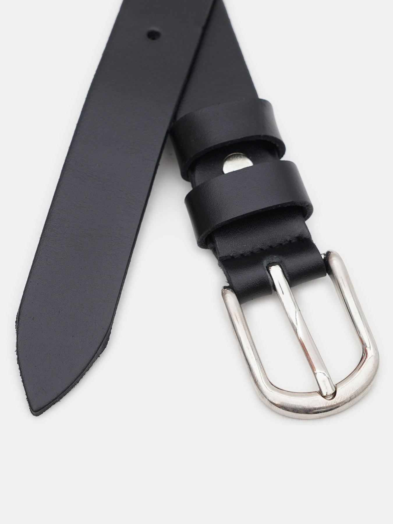 Ремінь Borsa Leather модель 100v1genw75-black Фото