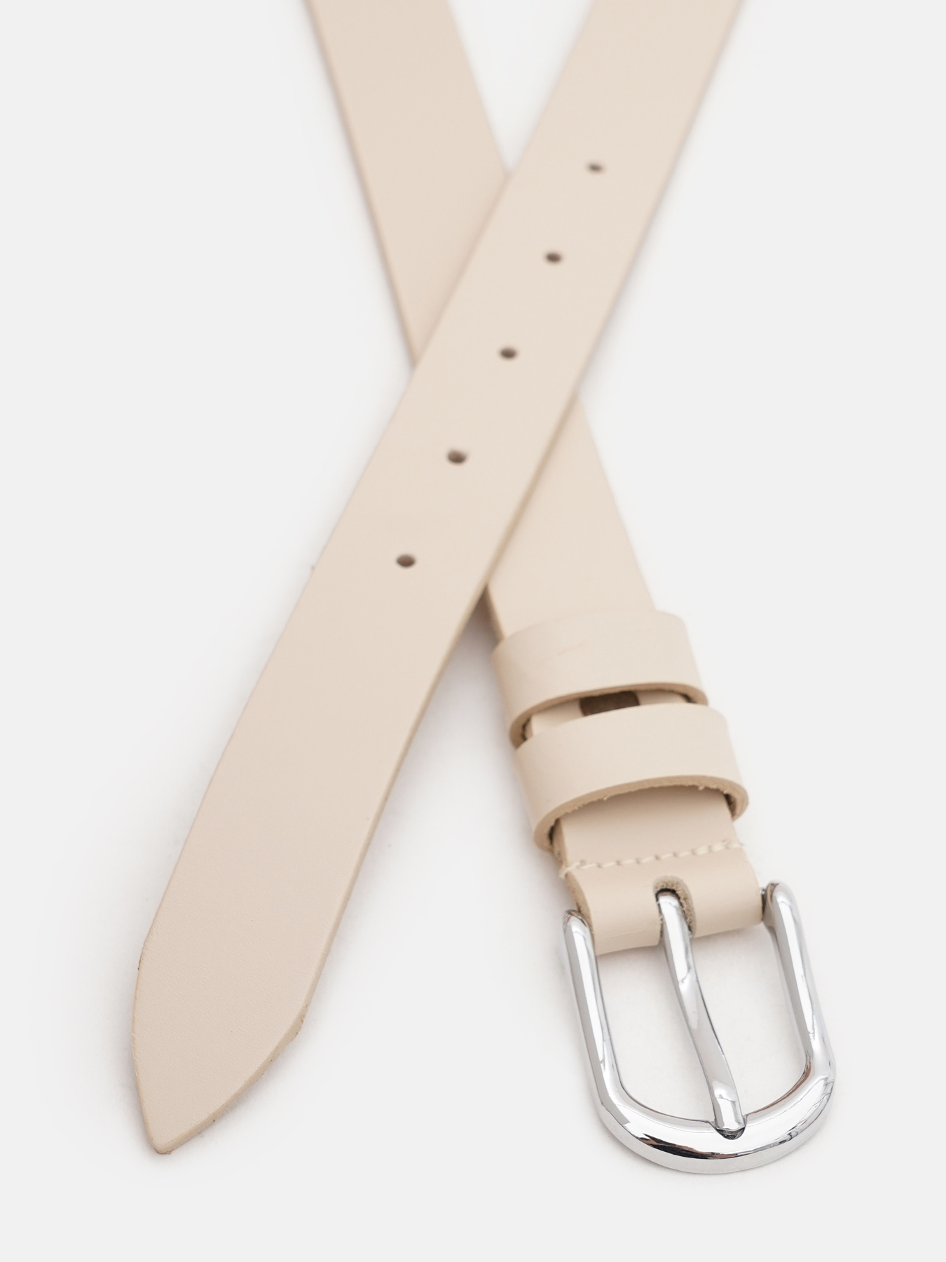 Ремінь Borsa Leather модель 100v1genw77-h.beige Фото