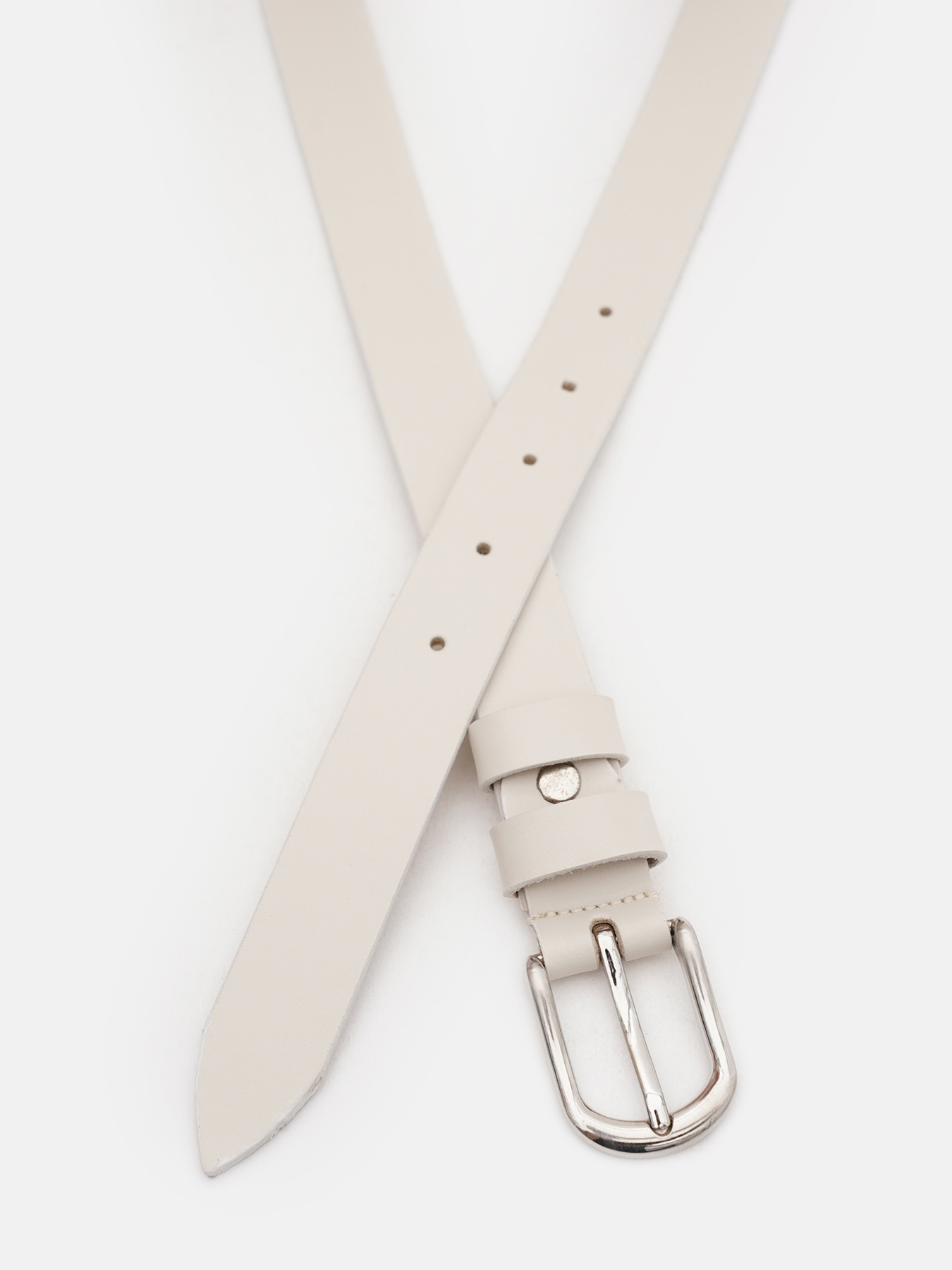 Ремінь Borsa Leather модель 110v1genw78-c.beige Фото