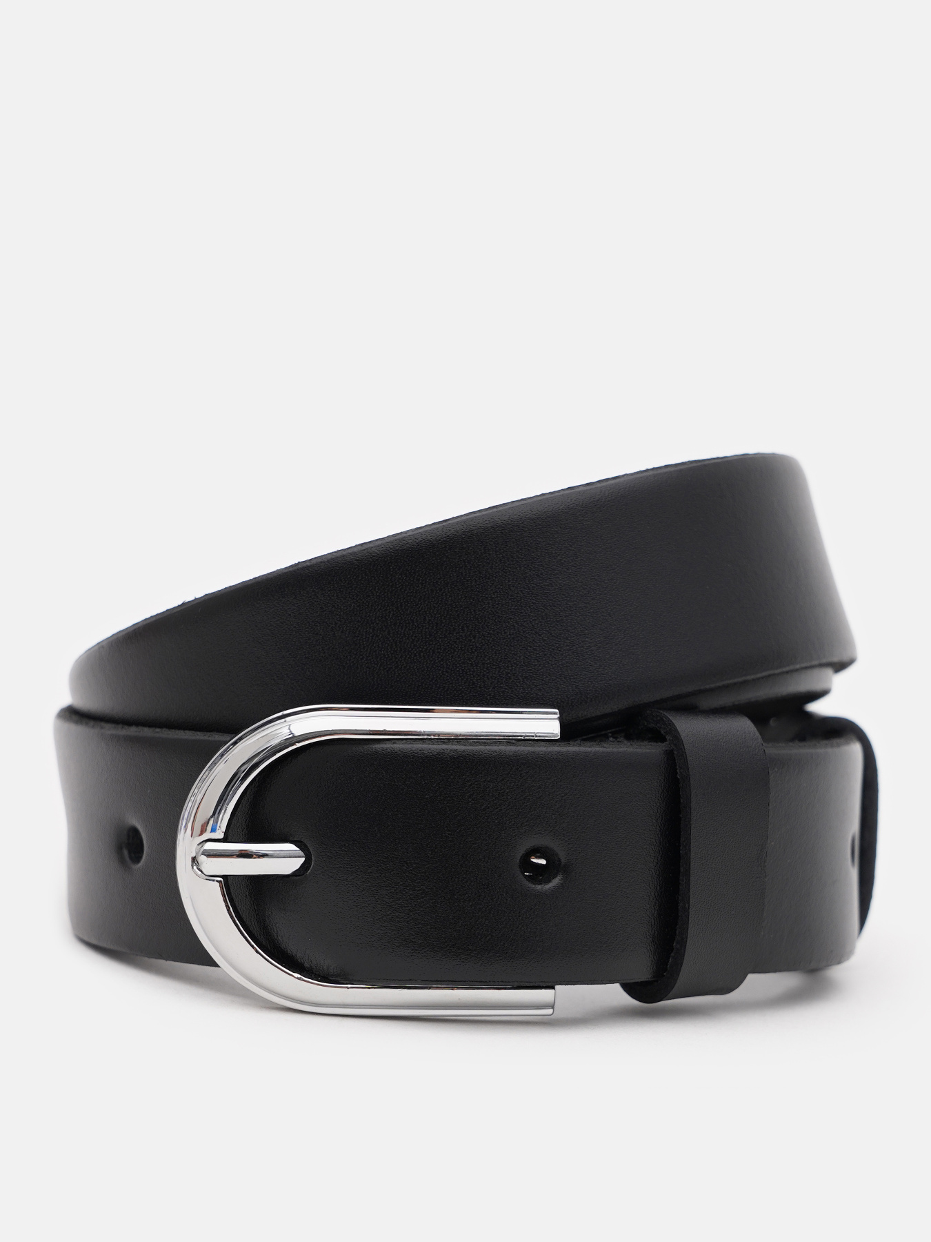 Ремінь Borsa Leather модель 100v1genw80-black Фото