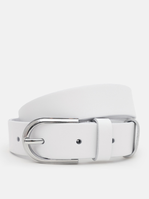 Ремінь Borsa Leather модель 100v1genw81-white Фото