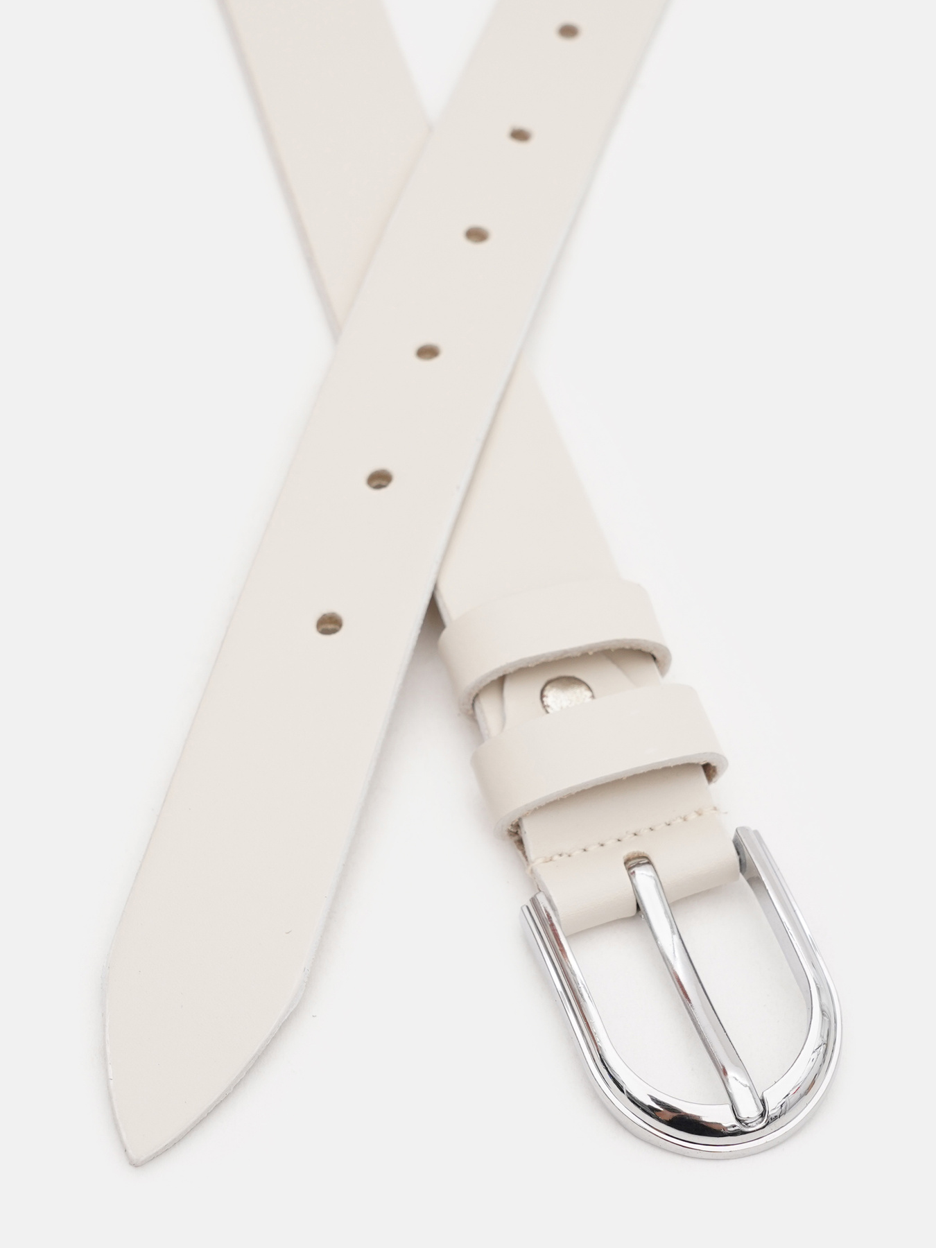 Ремінь Borsa Leather модель 110v1genw83-c.beige Фото