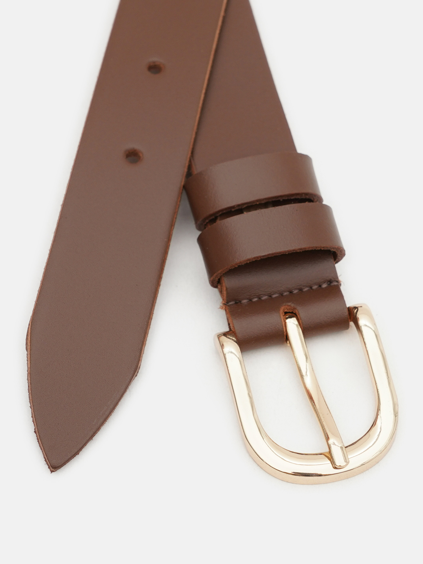 Ремінь Borsa Leather модель 110v1genw86-l.brown Фото