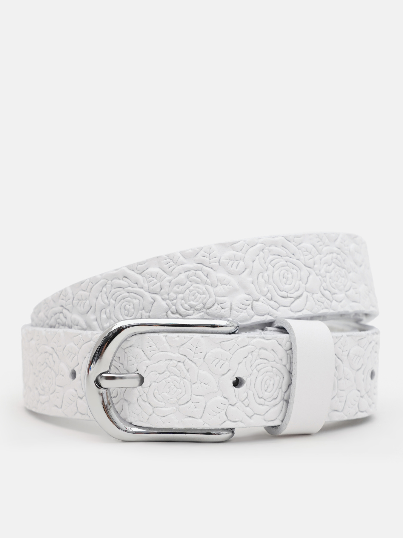 Ремінь Borsa Leather модель 110v1genw87-white Фото