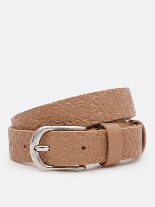 Ремінь Borsa Leather модель 110v1genw90-caramel Фото