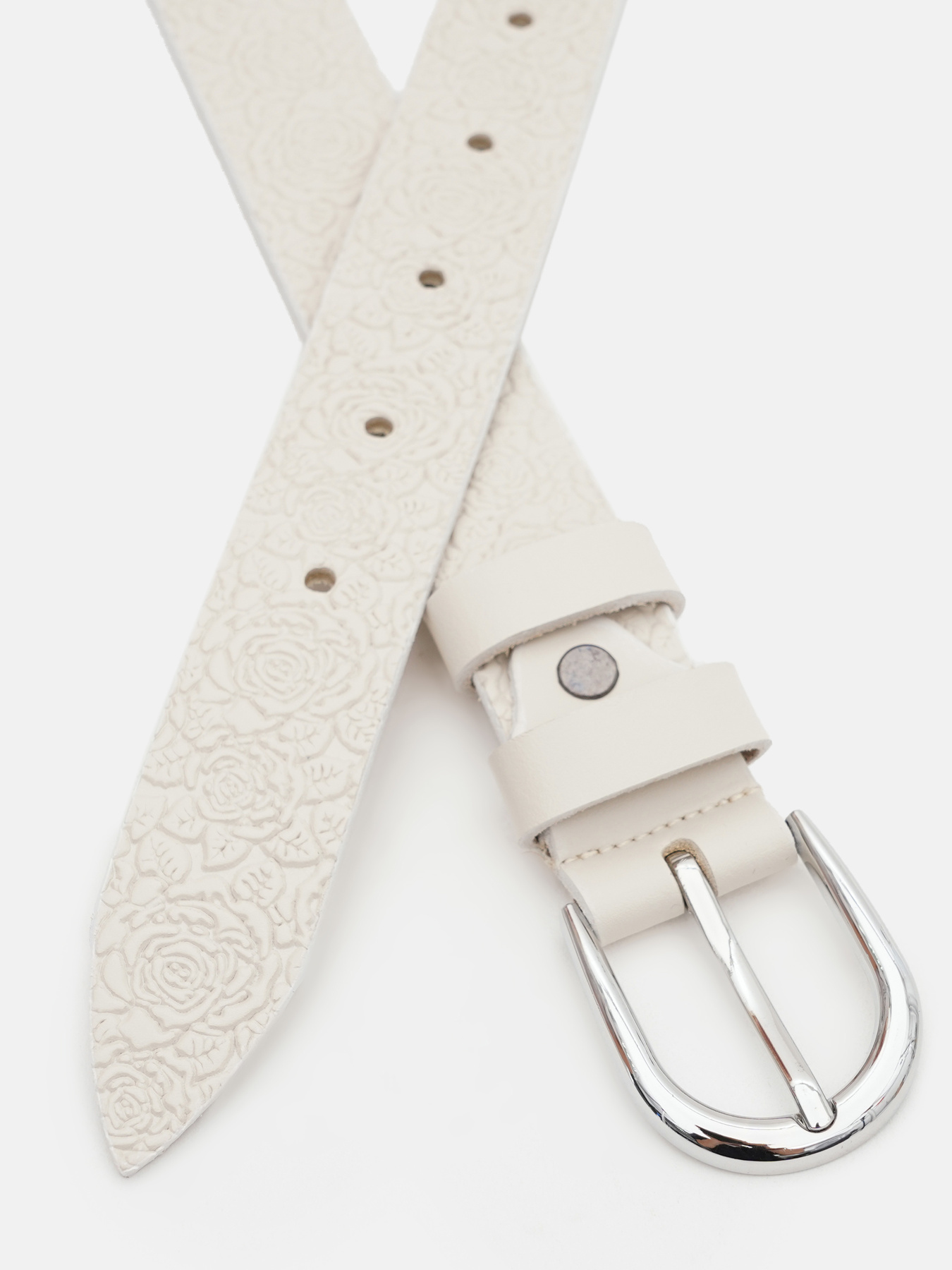 Ремінь Borsa Leather модель 100v1genw92-c.beige Фото