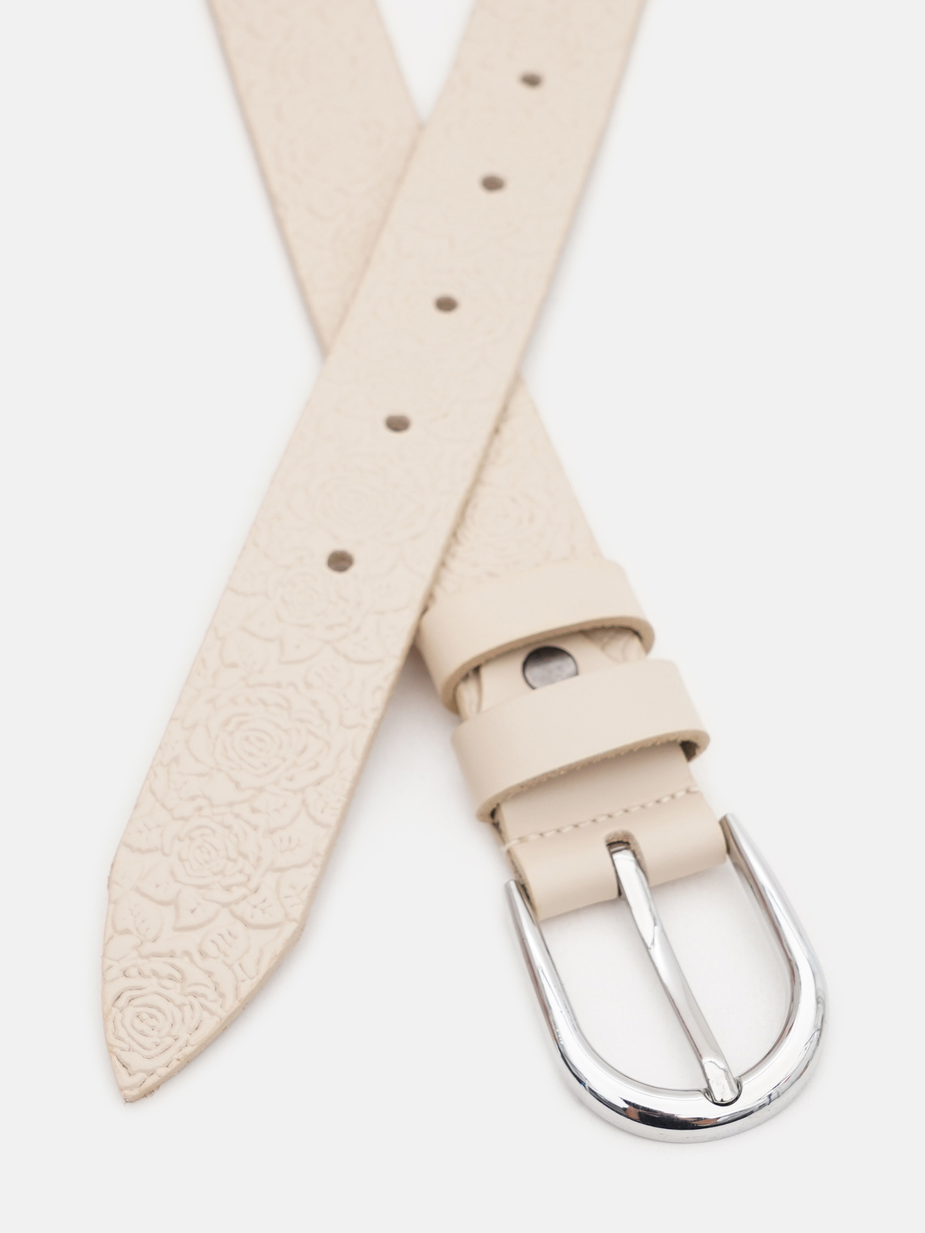 Ремень Borsa Leather модель 100v1genw93-h.beige Фото