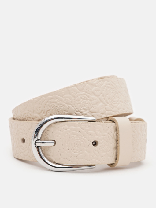 Ремінь Borsa Leather модель 100v1genw93-h.beige Фото