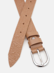 Ремінь Borsa Leather модель 100v1genw94-caramel Фото