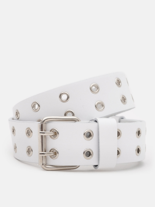 Ремінь Borsa Leather модель 100v1genw97-white Фото