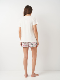 Пижама Роза модель 220224_milky Фото