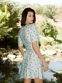 Платье мини Anais Gose Sophia blue модель dress.mini.sophia.blue Фото