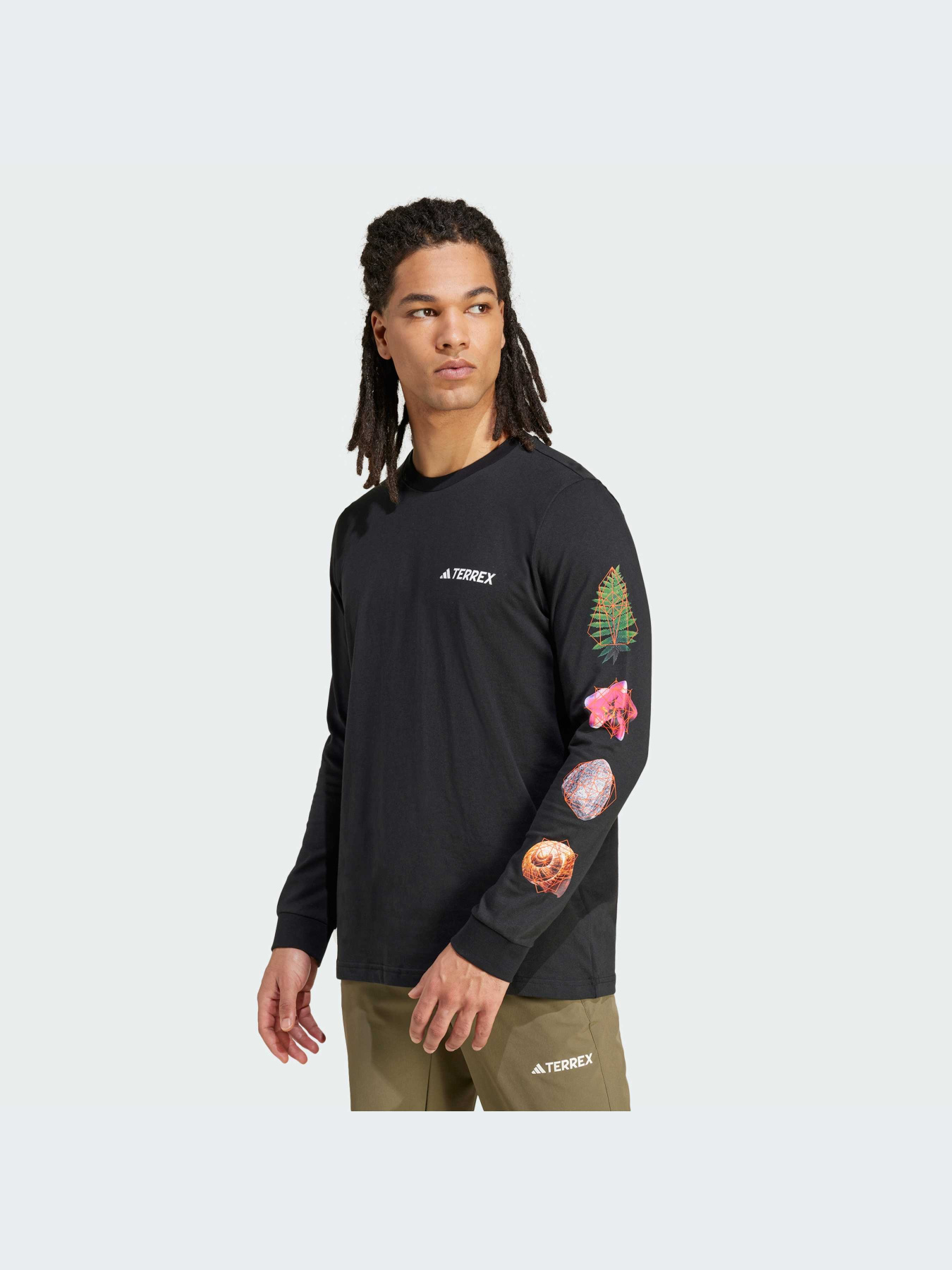 Лонгслів Adidas Graphics модель IZ0464 Фото