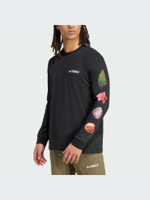 Лонгслів Adidas Graphics модель IZ0464 Фото