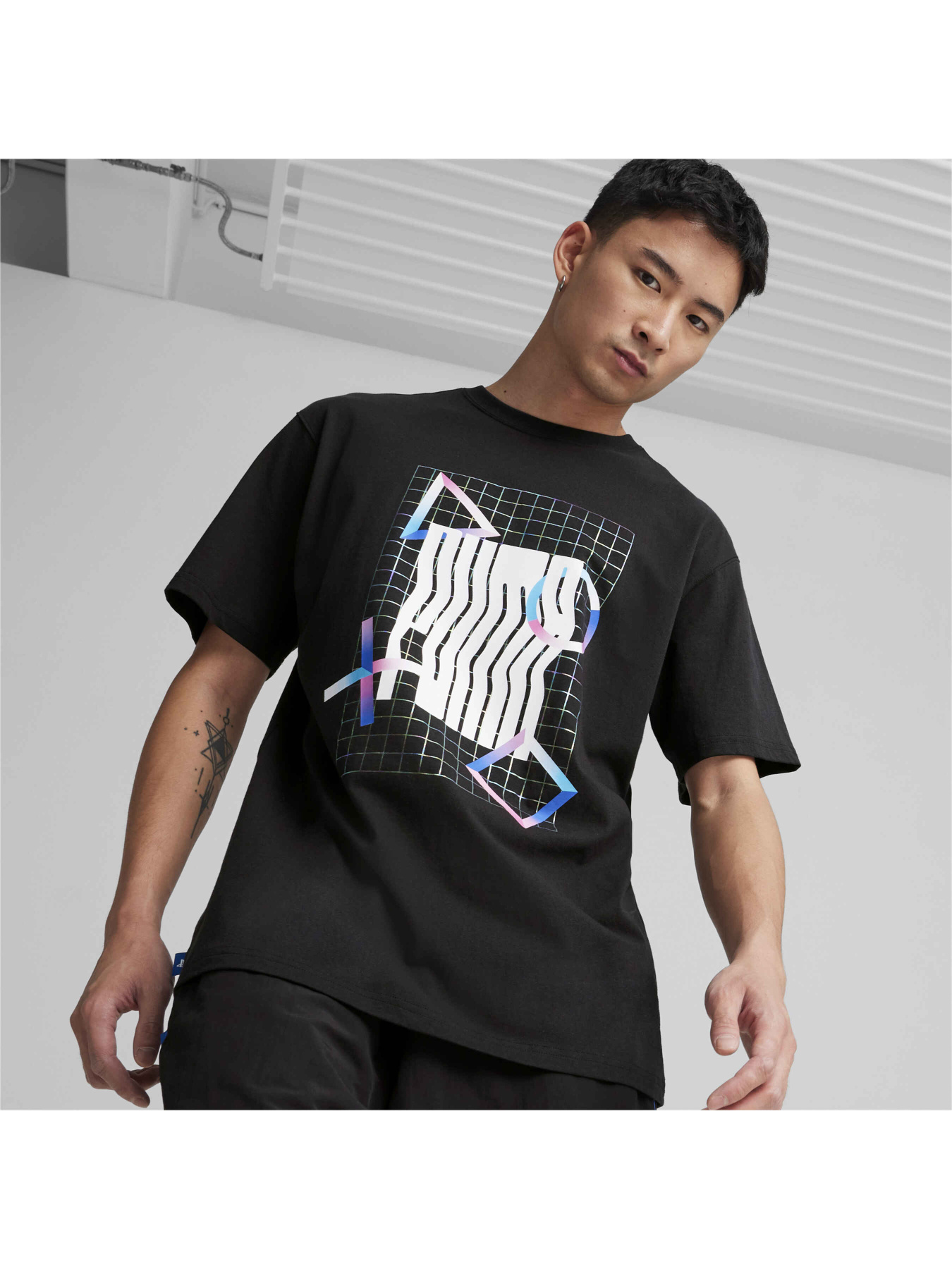 Футболка PUMA x Playstation Tee модель 624694 Фото