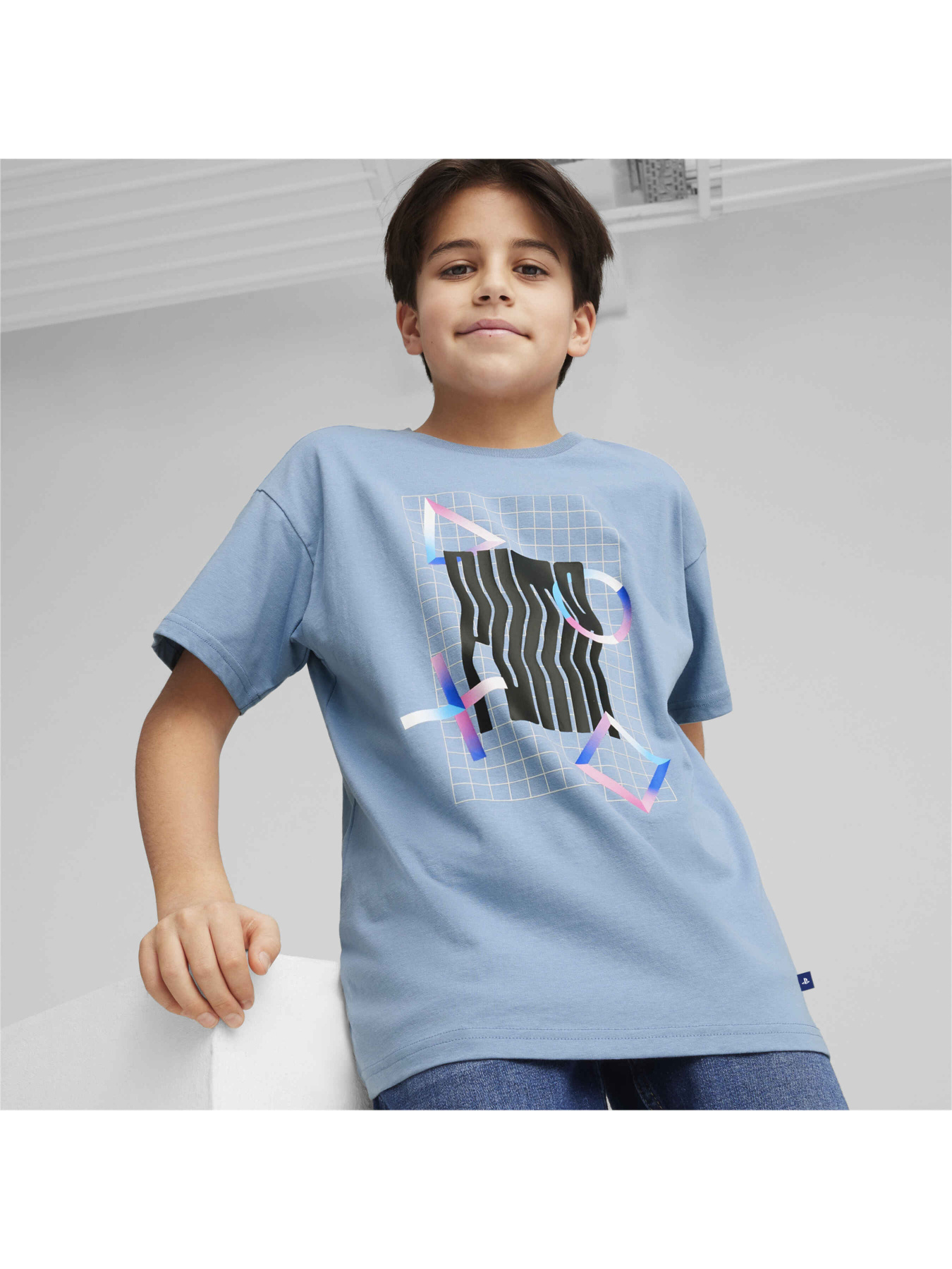 Футболка PUMA x Playstation Tee модель 624865 Фото