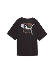 Футболка спортивная PUMA Animal Remix Boyfriend Tee модель 524821 Фото