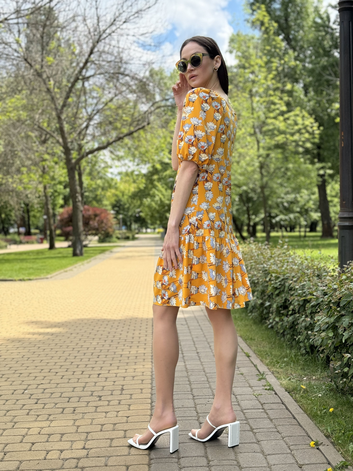 Платье мини CAT ORANGE модель 5774 Фото