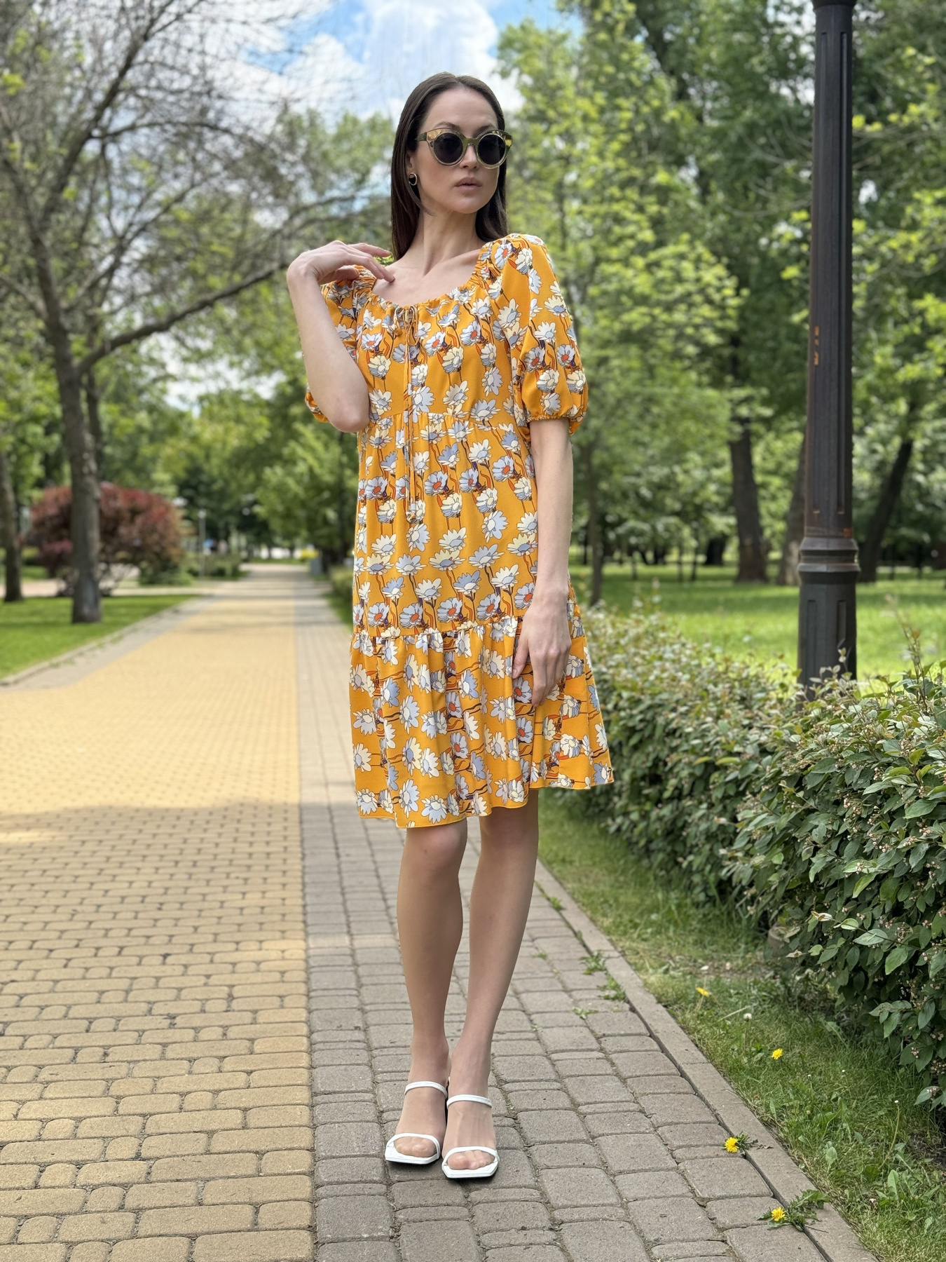 Платье мини CAT ORANGE модель 5774 Фото