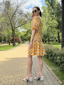 Платье мини CAT ORANGE модель 5774 Фото