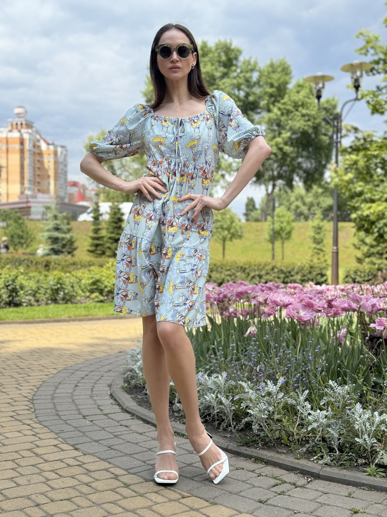 Платье мини CAT ORANGE модель 5774c Фото