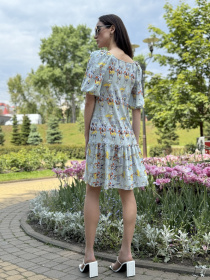 Платье мини CAT ORANGE модель 5774c Платье мини CAT ORANGE модель 5774c Фото